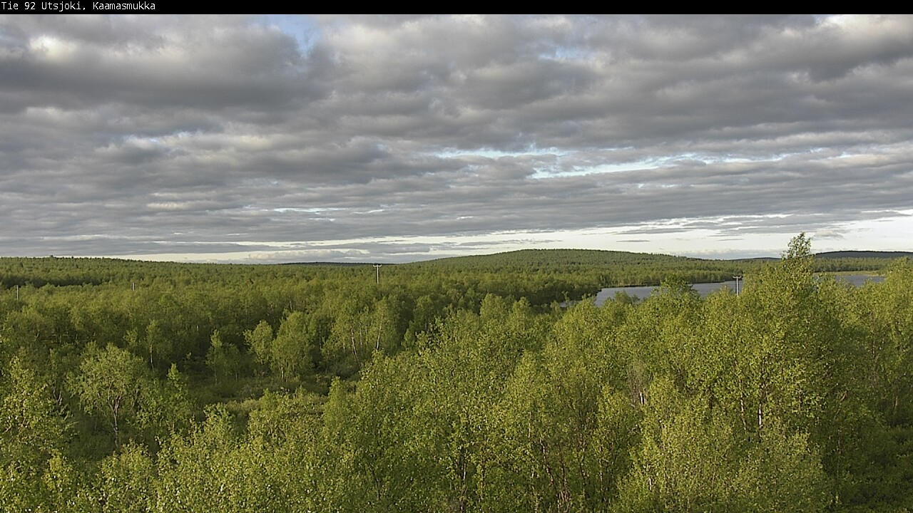 Weather Camera Image Väg 92 Utsjoki, Kaamasmukka, Utsjoki, Lappi
