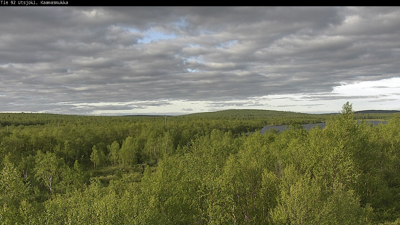 Weather Camera Image Väg 92 Utsjoki, Kaamasmukka, Utsjoki, Lappi
