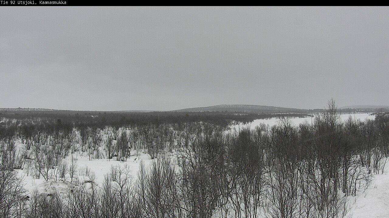 Kelikamerat Kuva Tie 92 Utsjoki, Kaamasmukka, Utsjoki, Lappi