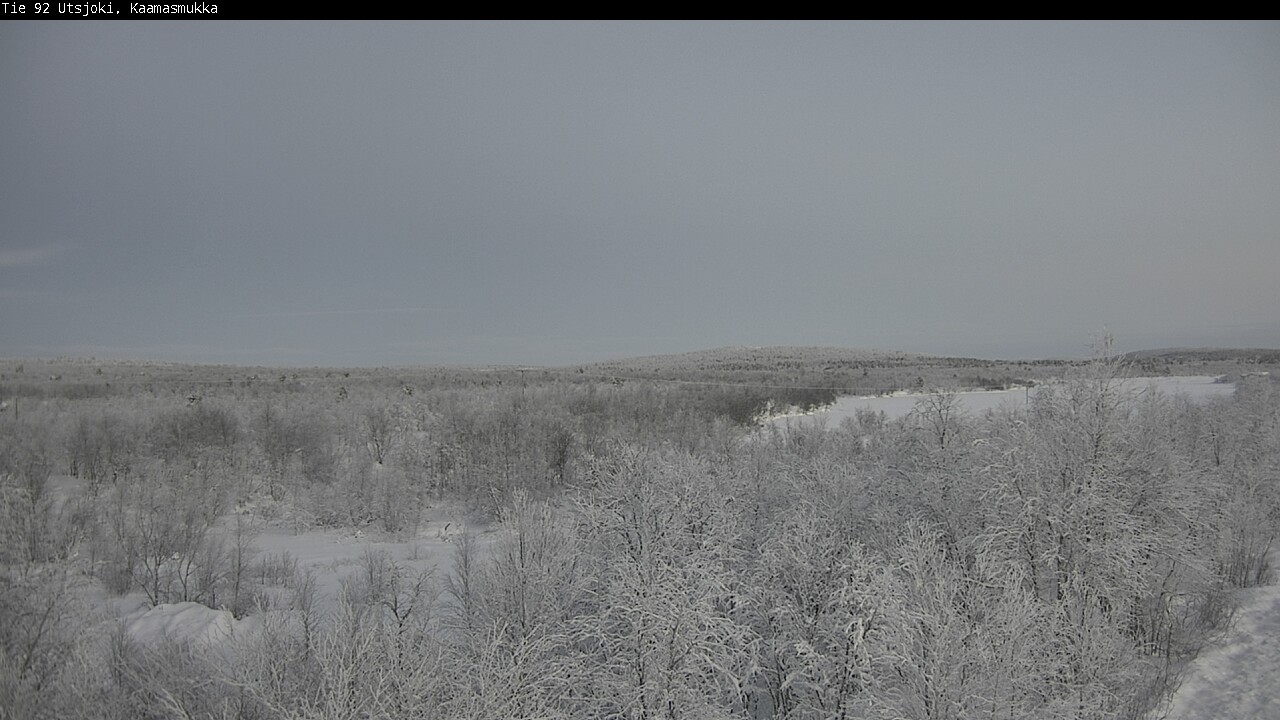 Weather Camera Image Väg 92 Utsjoki, Kaamasmukka, Utsjoki, Lappi