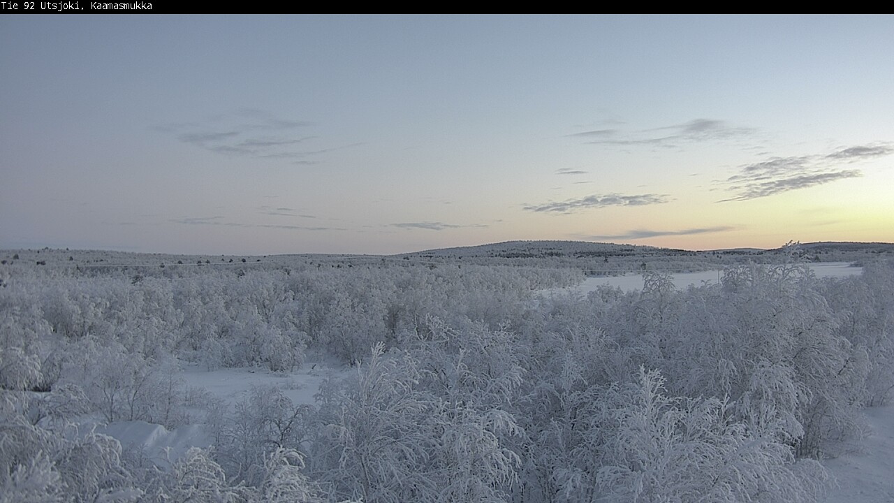Kelikamerat Kuva Tie 92 Utsjoki, Kaamasmukka, Utsjoki, Lappi