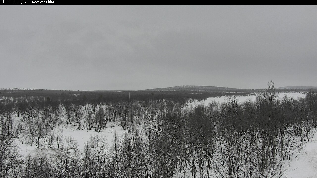 Kelikamerat Kuva Tie 92 Utsjoki, Kaamasmukka, Utsjoki, Lappi