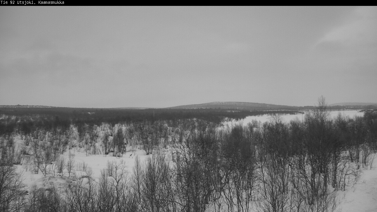 Kelikamerat Kuva Tie 92 Utsjoki, Kaamasmukka, Utsjoki, Lappi