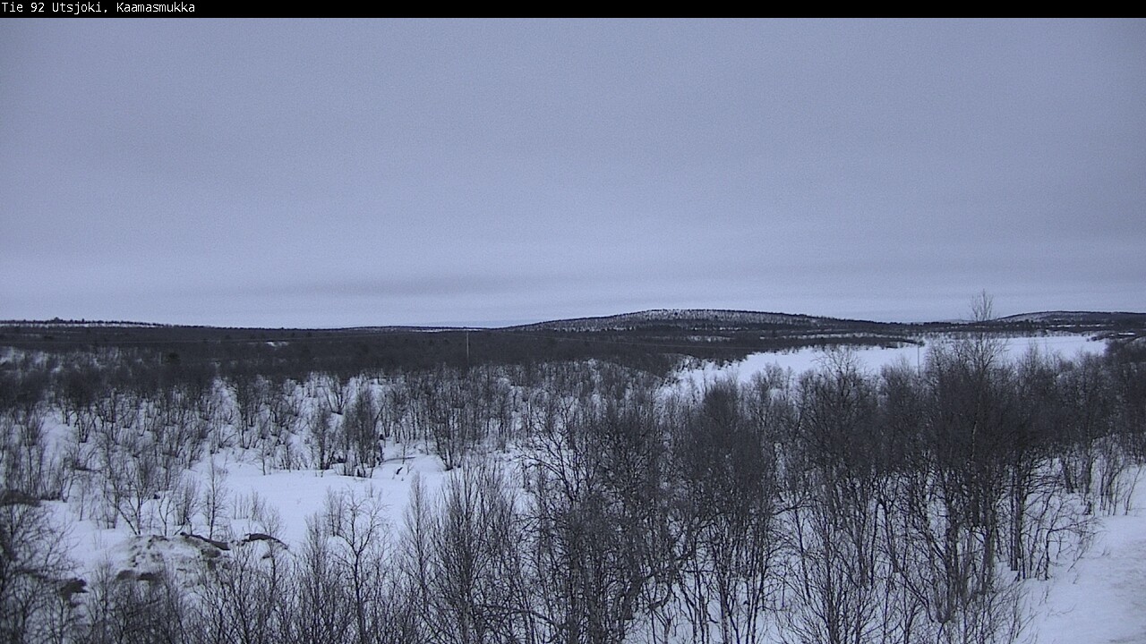 Kelikamerat Kuva Tie 92 Utsjoki, Kaamasmukka, Utsjoki, Lappi
