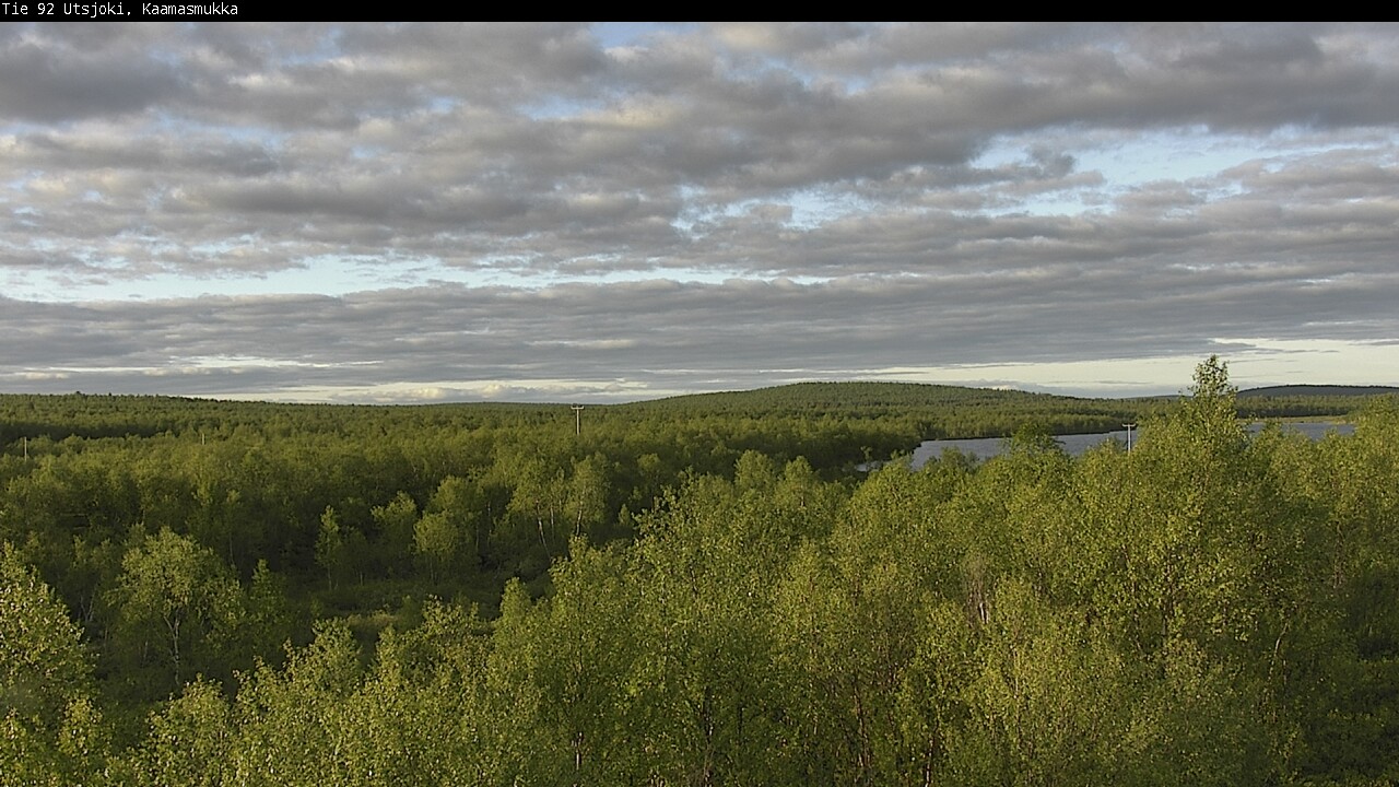 Weather Camera Image Väg 92 Utsjoki, Kaamasmukka, Utsjoki, Lappi