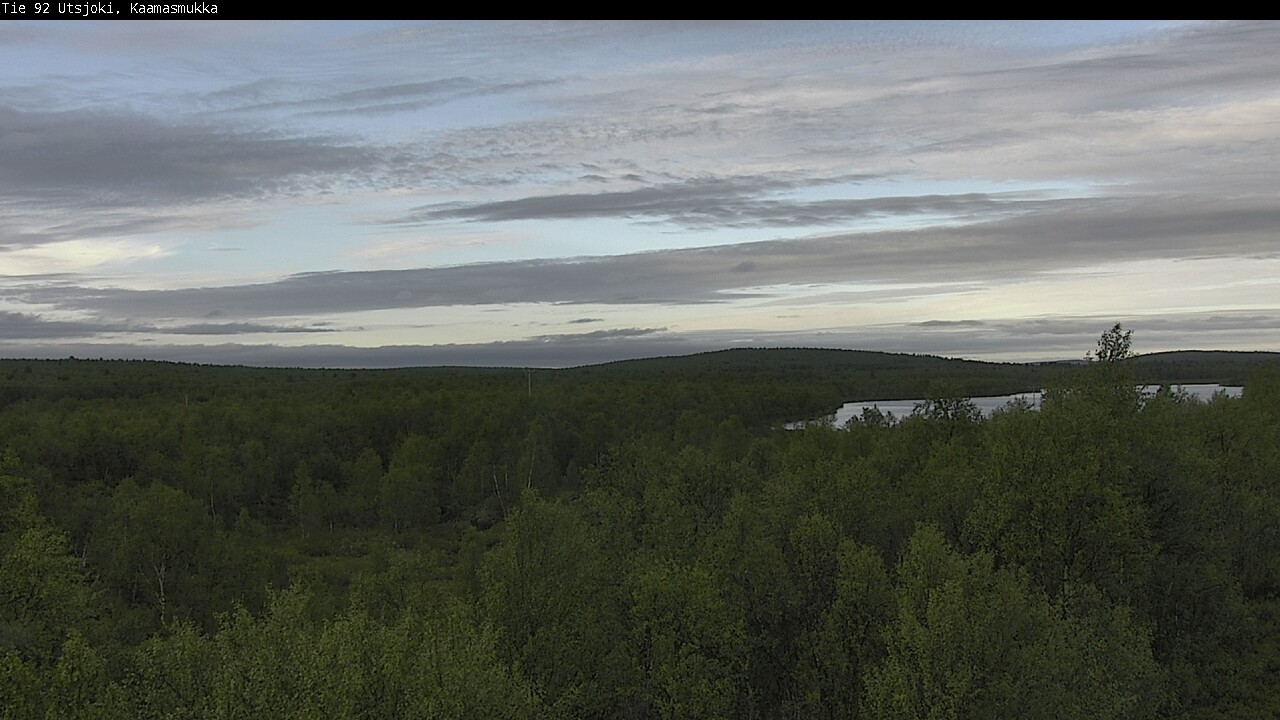 Kelikamerat Kuva Tie 92 Utsjoki, Kaamasmukka, Utsjoki, Lappi