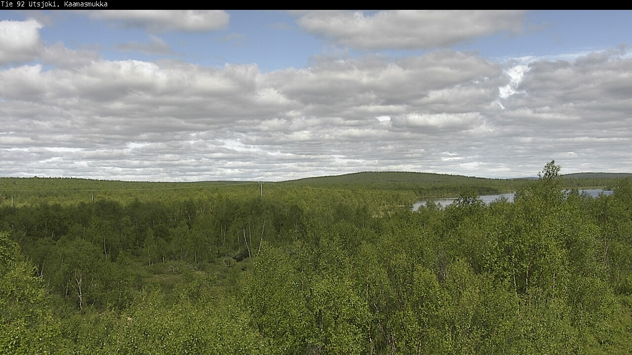 Weather Camera Image Väg 92 Utsjoki, Kaamasmukka, Utsjoki, Lappi