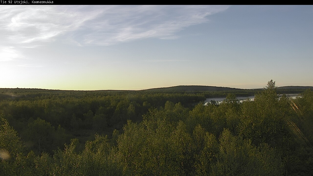 Weather Camera Image Väg 92 Utsjoki, Kaamasmukka, Utsjoki, Lappi