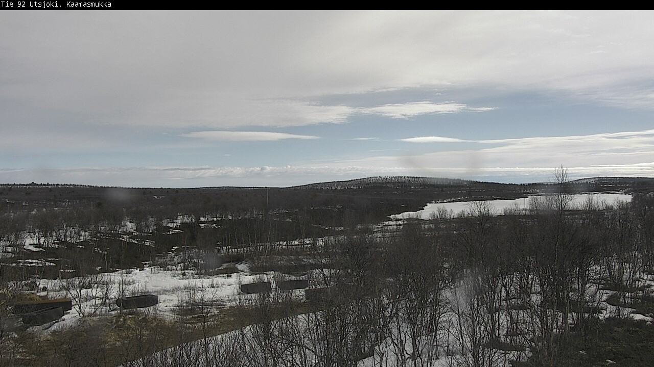 Weather Camera Image Väg 92 Utsjoki, Kaamasmukka, Utsjoki, Lappi
