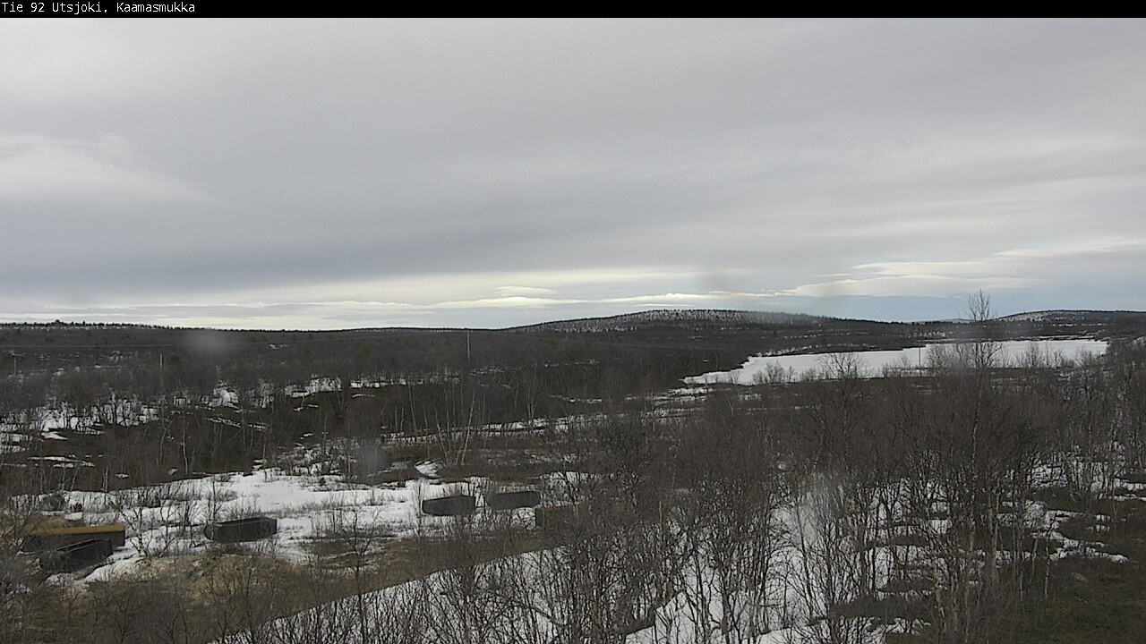 Weather Camera Image Väg 92 Utsjoki, Kaamasmukka, Utsjoki, Lappi