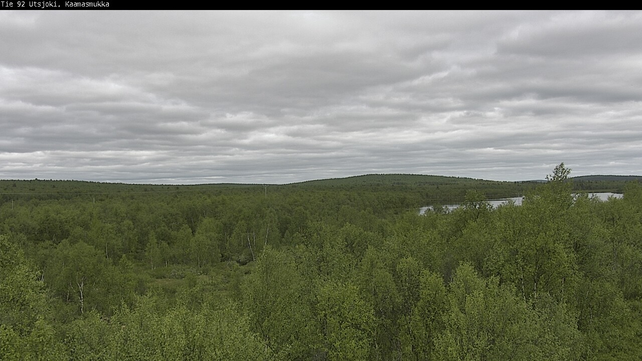 Kelikamerat Kuva Tie 92 Utsjoki, Kaamasmukka, Utsjoki, Lappi