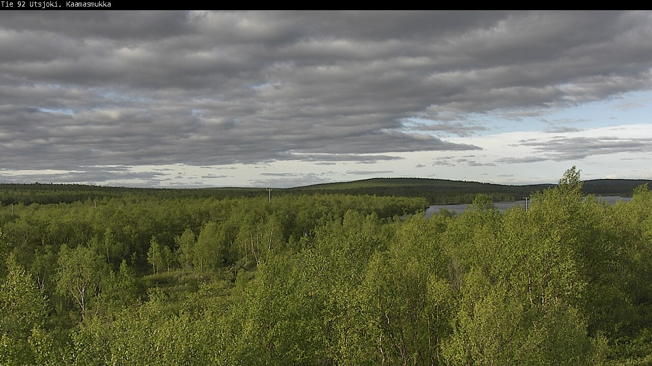 Weather Camera Image Väg 92 Utsjoki, Kaamasmukka, Utsjoki, Lappi