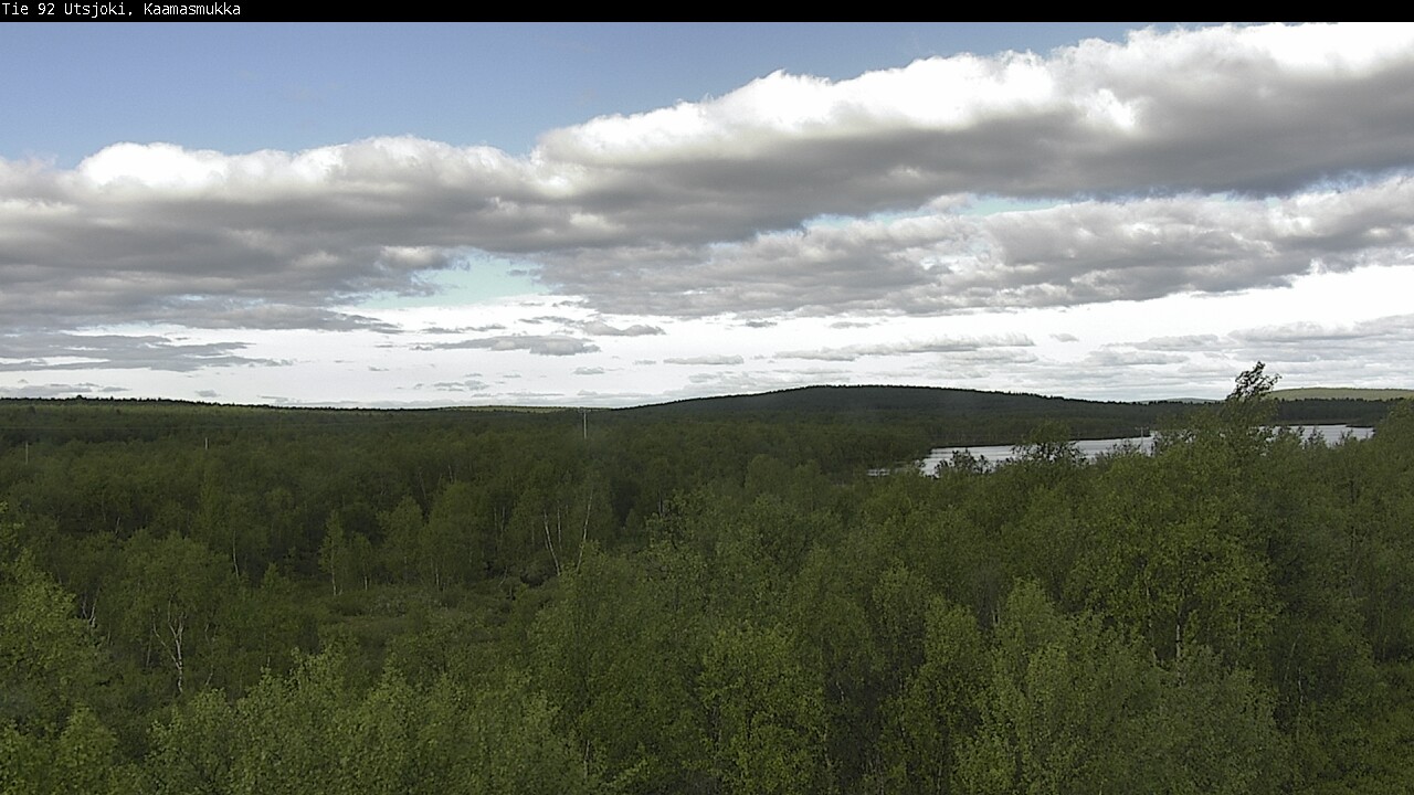 Weather Camera Image Väg 92 Utsjoki, Kaamasmukka, Utsjoki, Lappi