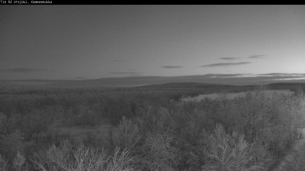 Weather Camera Image Road 92 Utsjoki, Kaamasmukka, Utsjoki, Lappi