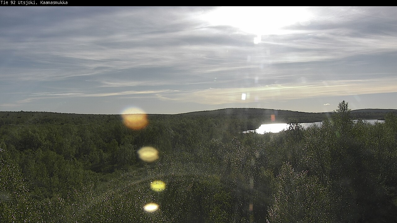 Weather Camera Image Väg 92 Utsjoki, Kaamasmukka, Utsjoki, Lappi