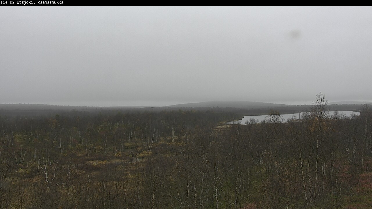Weather Camera Image Road 92 Utsjoki, Kaamasmukka, Utsjoki, Lappi