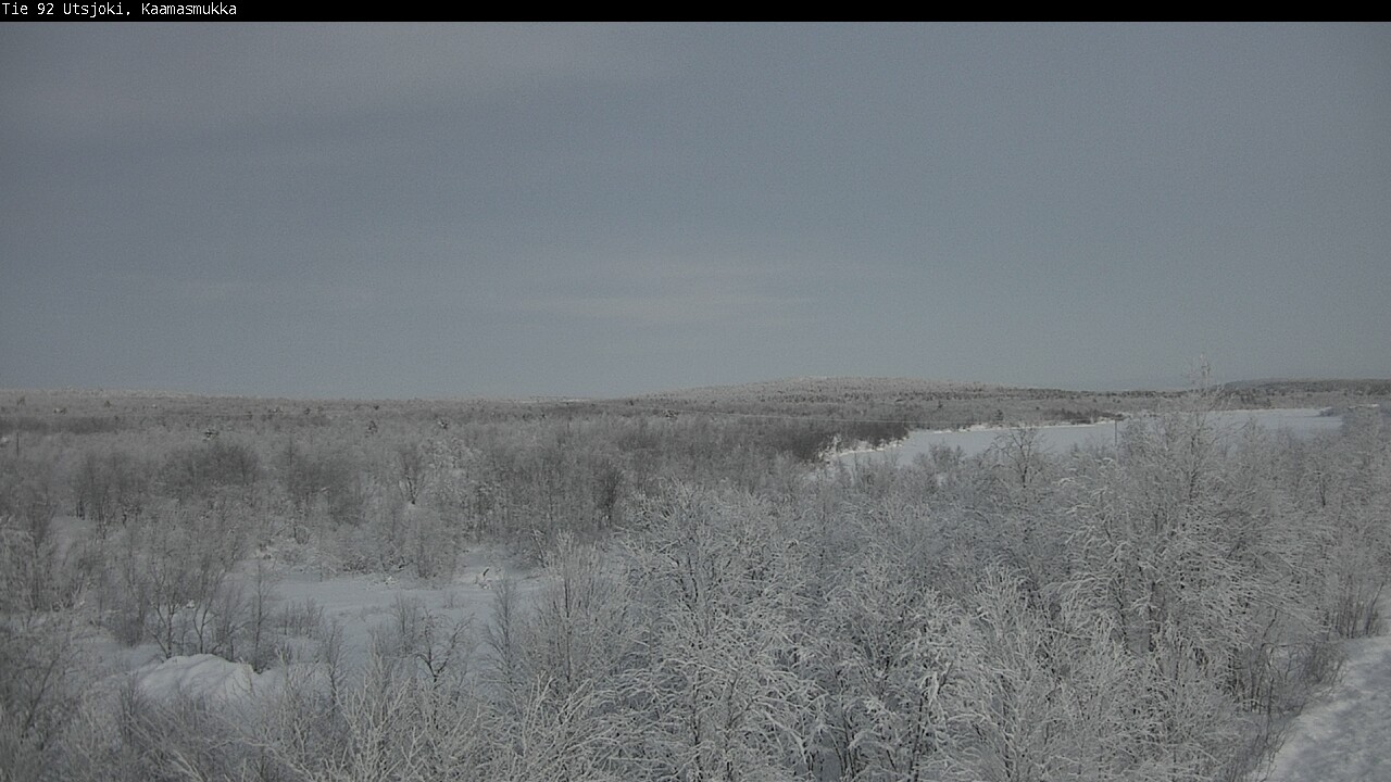 Weather Camera Image Väg 92 Utsjoki, Kaamasmukka, Utsjoki, Lappi