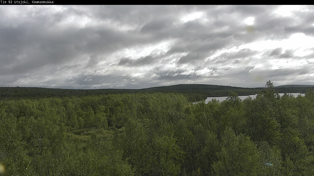 Weather Camera Image Road 92 Utsjoki, Kaamasmukka, Utsjoki, Lappi