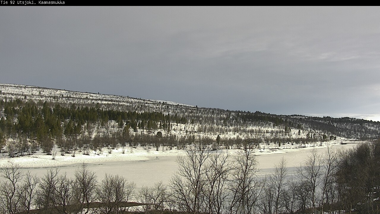 Weather Camera Image Väg 92 Utsjoki, Kaamasmukka, Utsjoki, Lappi