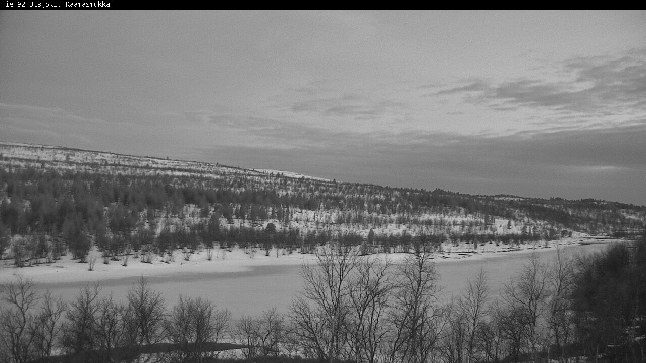 Kelikamerat Kuva Tie 92 Utsjoki, Kaamasmukka, Utsjoki, Lappi