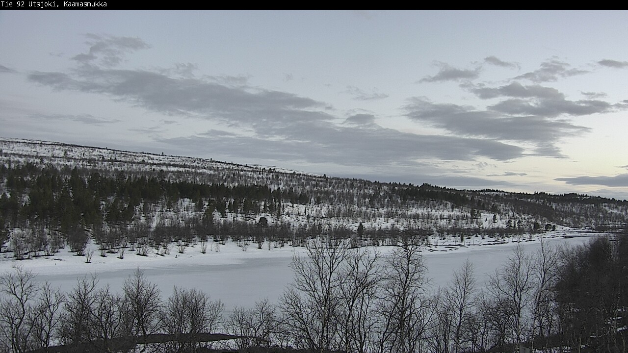 Weather Camera Image Road 92 Utsjoki, Kaamasmukka, Utsjoki, Lappi