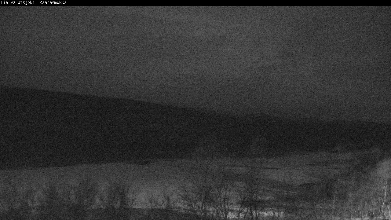 Weather Camera Image Road 92 Utsjoki, Kaamasmukka, Utsjoki, Lappi