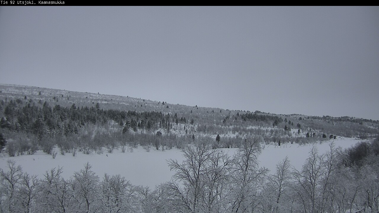 Kelikamerat Kuva Tie 92 Utsjoki, Kaamasmukka, Utsjoki, Lappi