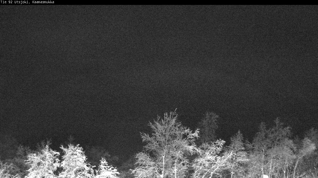 Weather Camera Image Väg 92 Utsjoki, Kaamasmukka, Utsjoki, Lappi