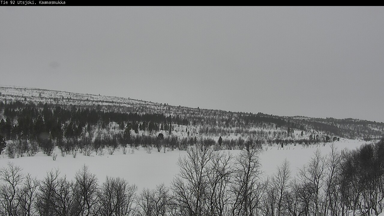 Kelikamerat Kuva Tie 92 Utsjoki, Kaamasmukka, Utsjoki, Lappi