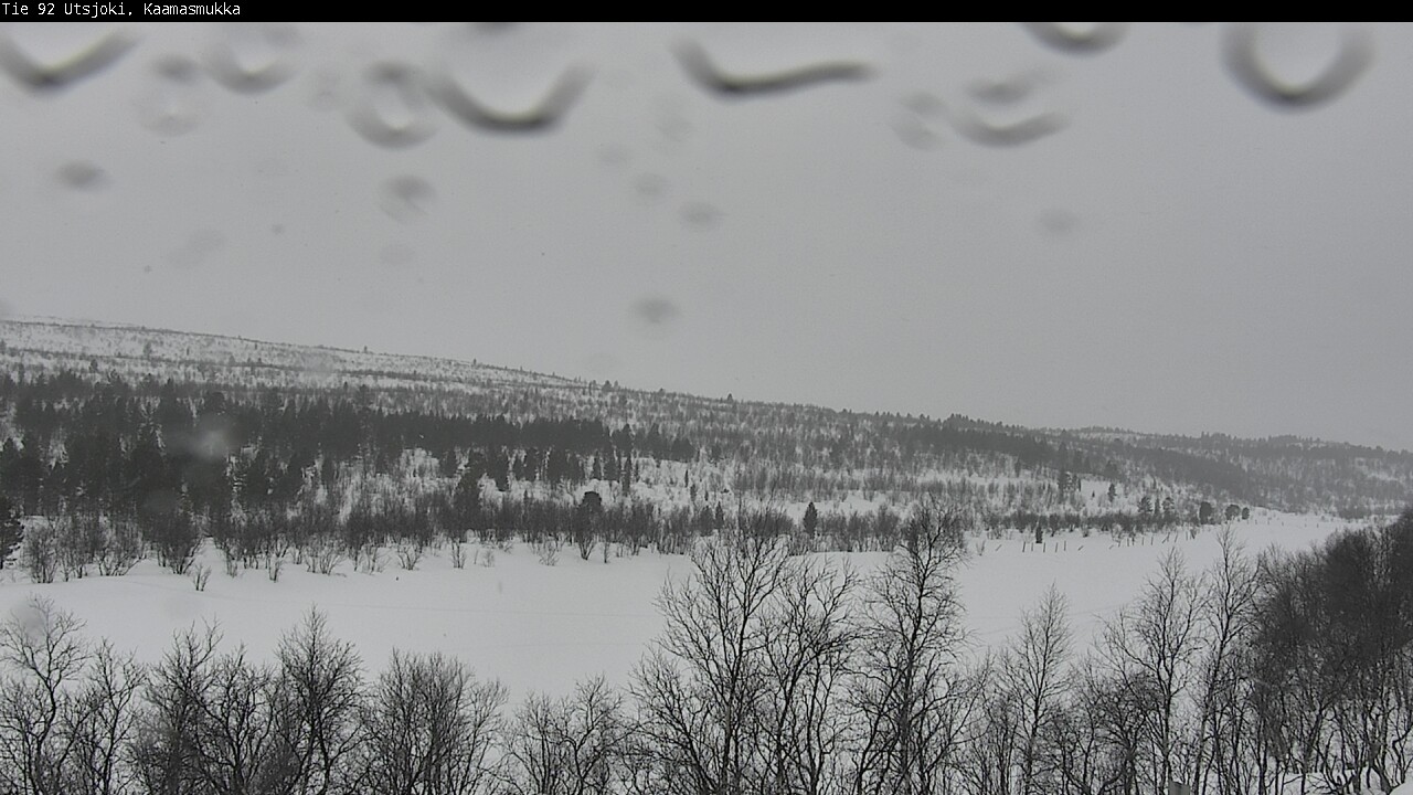 Weather Camera Image Väg 92 Utsjoki, Kaamasmukka, Utsjoki, Lappi
