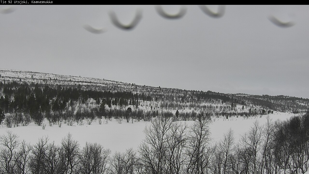 Weather Camera Image Väg 92 Utsjoki, Kaamasmukka, Utsjoki, Lappi
