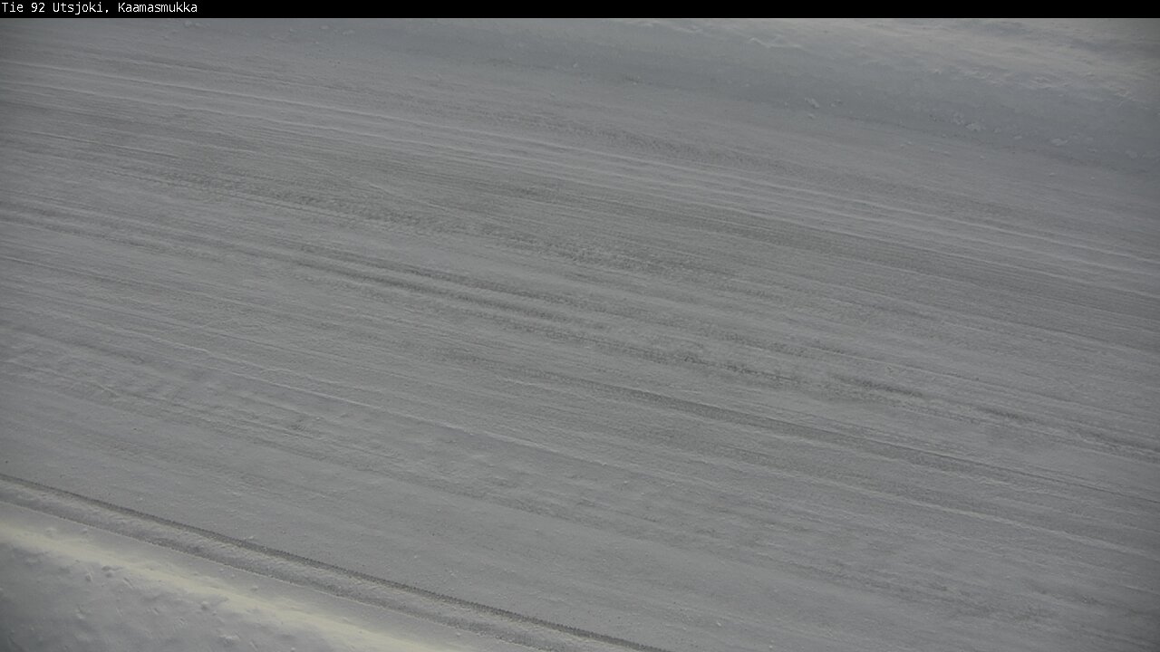 Weather Camera Image Väg 92 Utsjoki, Kaamasmukka, Utsjoki, Lappi