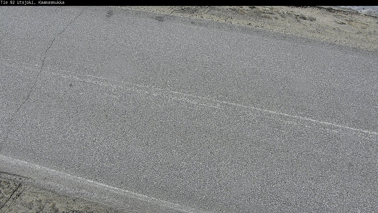 Weather Camera Image Väg 92 Utsjoki, Kaamasmukka, Utsjoki, Lappi