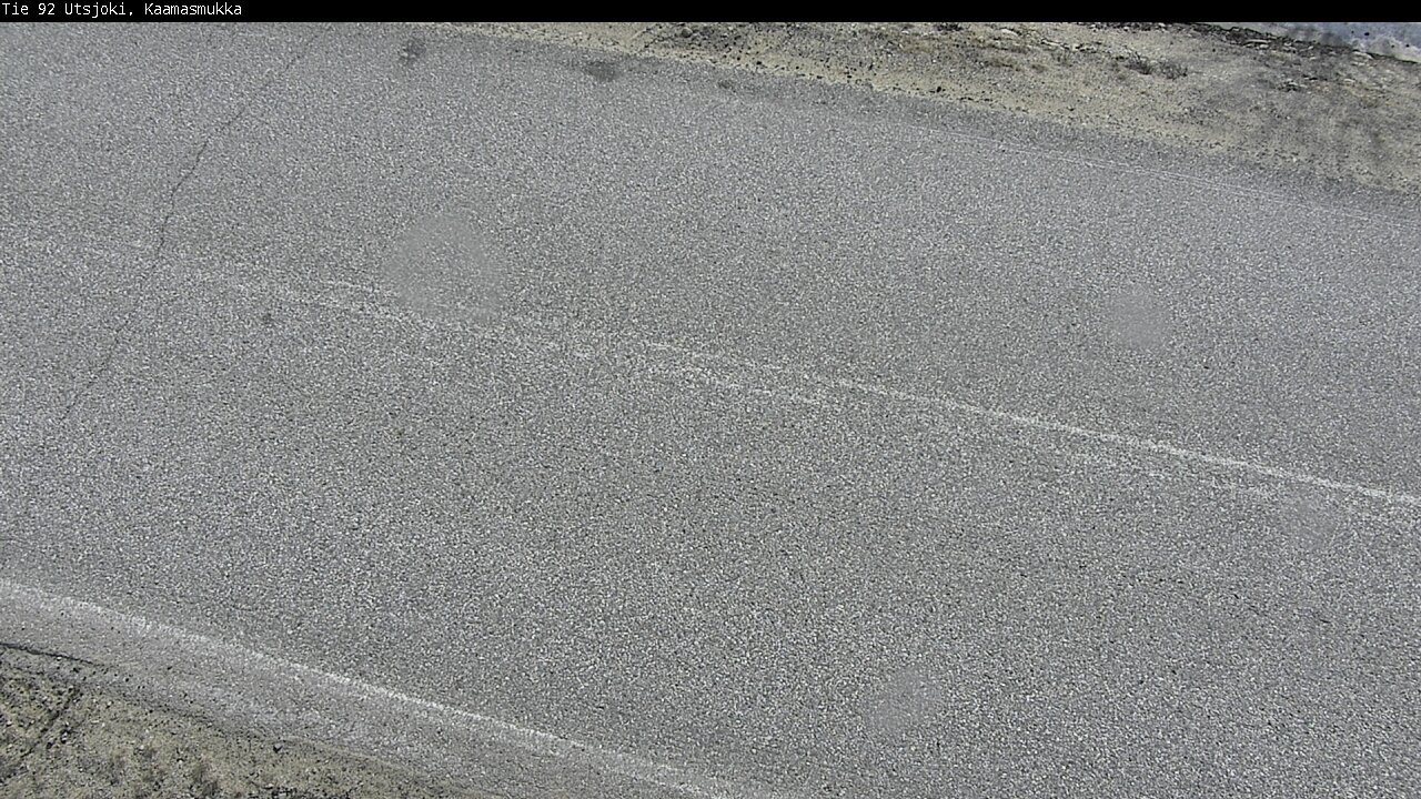 Weather Camera Image Väg 92 Utsjoki, Kaamasmukka, Utsjoki, Lappi