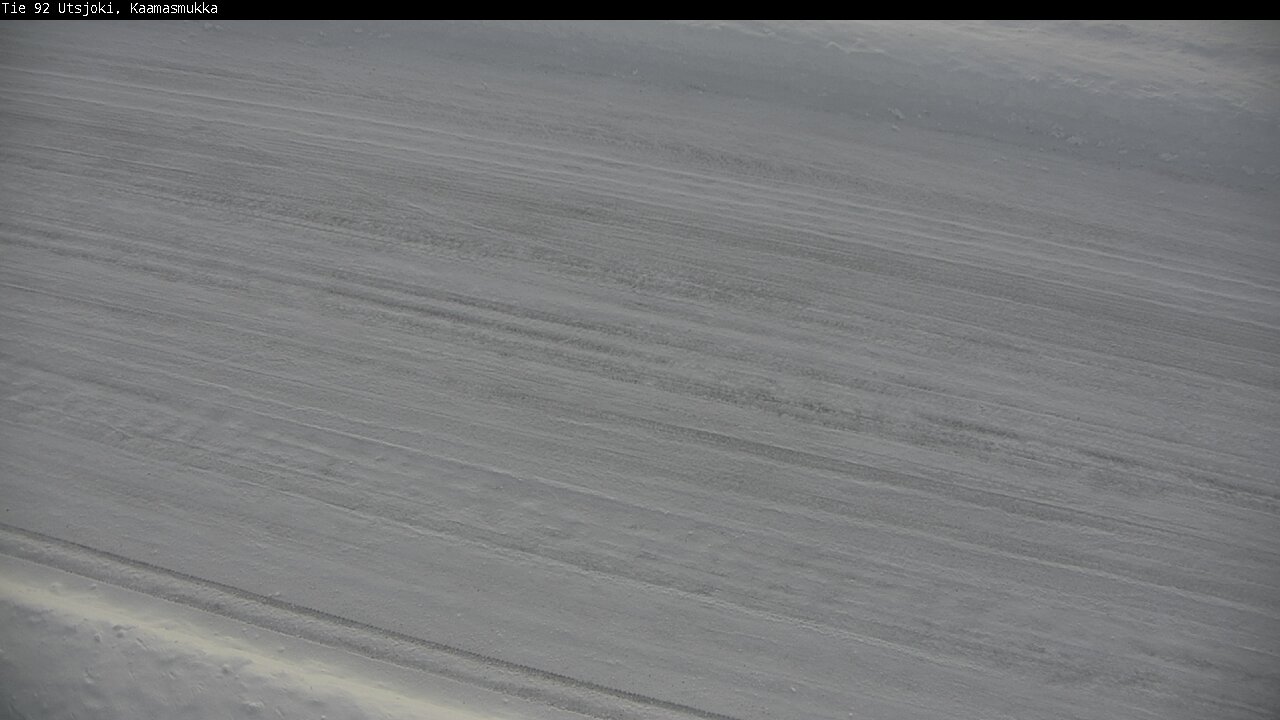 Weather Camera Image Väg 92 Utsjoki, Kaamasmukka, Utsjoki, Lappi