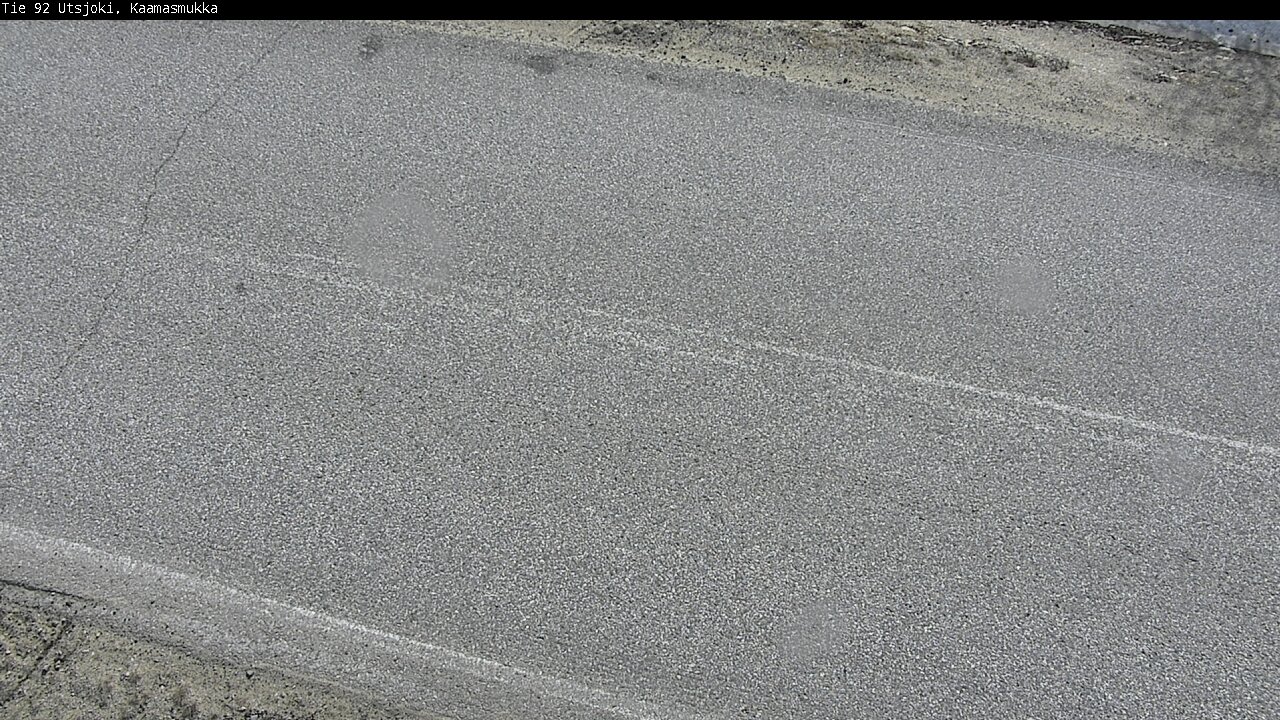 Weather Camera Image Väg 92 Utsjoki, Kaamasmukka, Utsjoki, Lappi