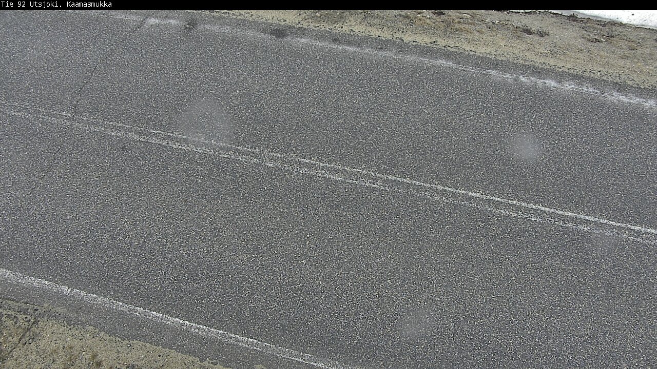 Weather Camera Image Väg 92 Utsjoki, Kaamasmukka, Utsjoki, Lappi