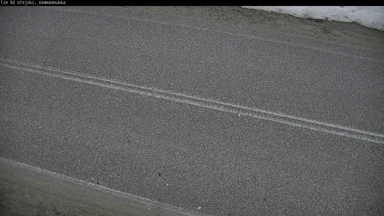 Weather Camera Image Väg 92 Utsjoki, Kaamasmukka, Utsjoki, Lappi