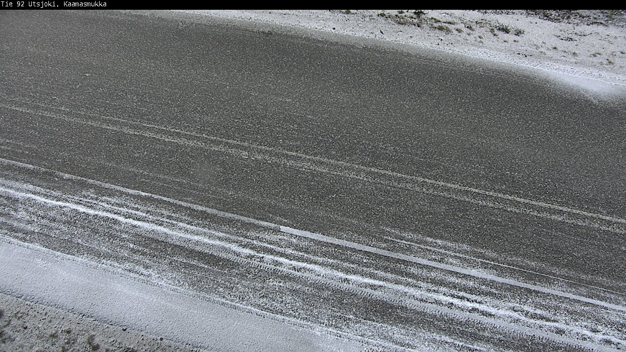 Kelikamerat Kuva Tie 92 Utsjoki, Kaamasmukka, Utsjoki, Lappi