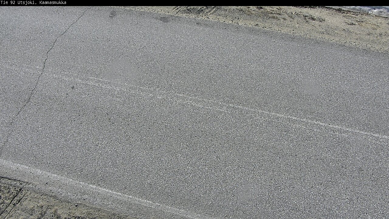 Weather Camera Image Väg 92 Utsjoki, Kaamasmukka, Utsjoki, Lappi