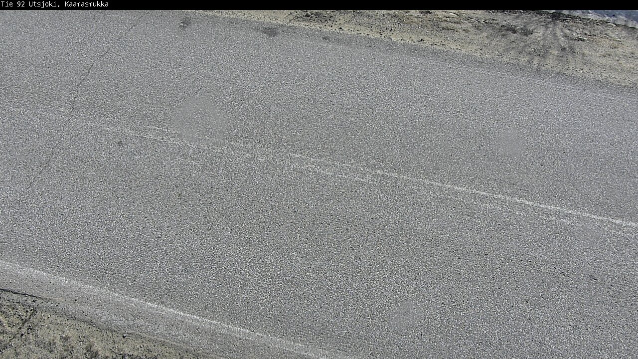 Weather Camera Image Väg 92 Utsjoki, Kaamasmukka, Utsjoki, Lappi