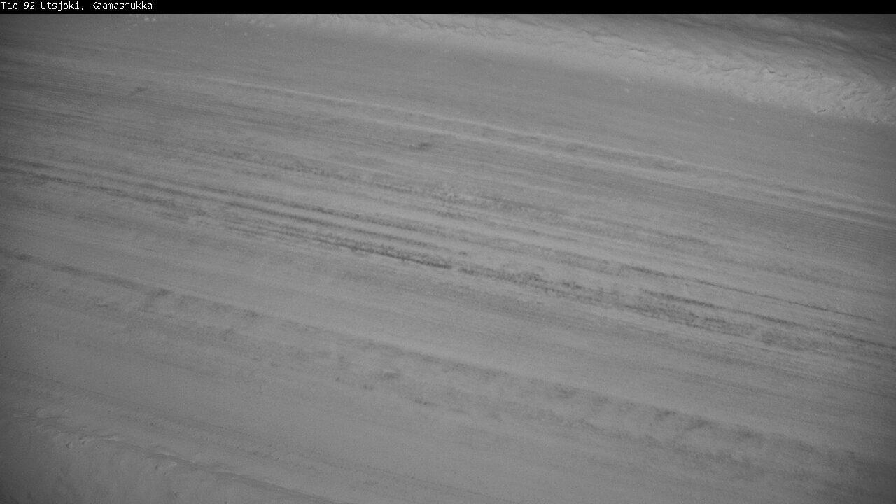 Weather Camera Image Väg 92 Utsjoki, Kaamasmukka, Utsjoki, Lappi