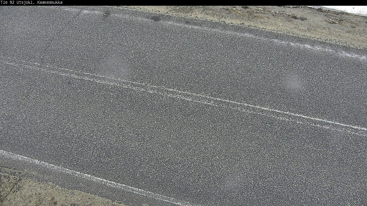 Weather Camera Image Väg 92 Utsjoki, Kaamasmukka, Utsjoki, Lappi