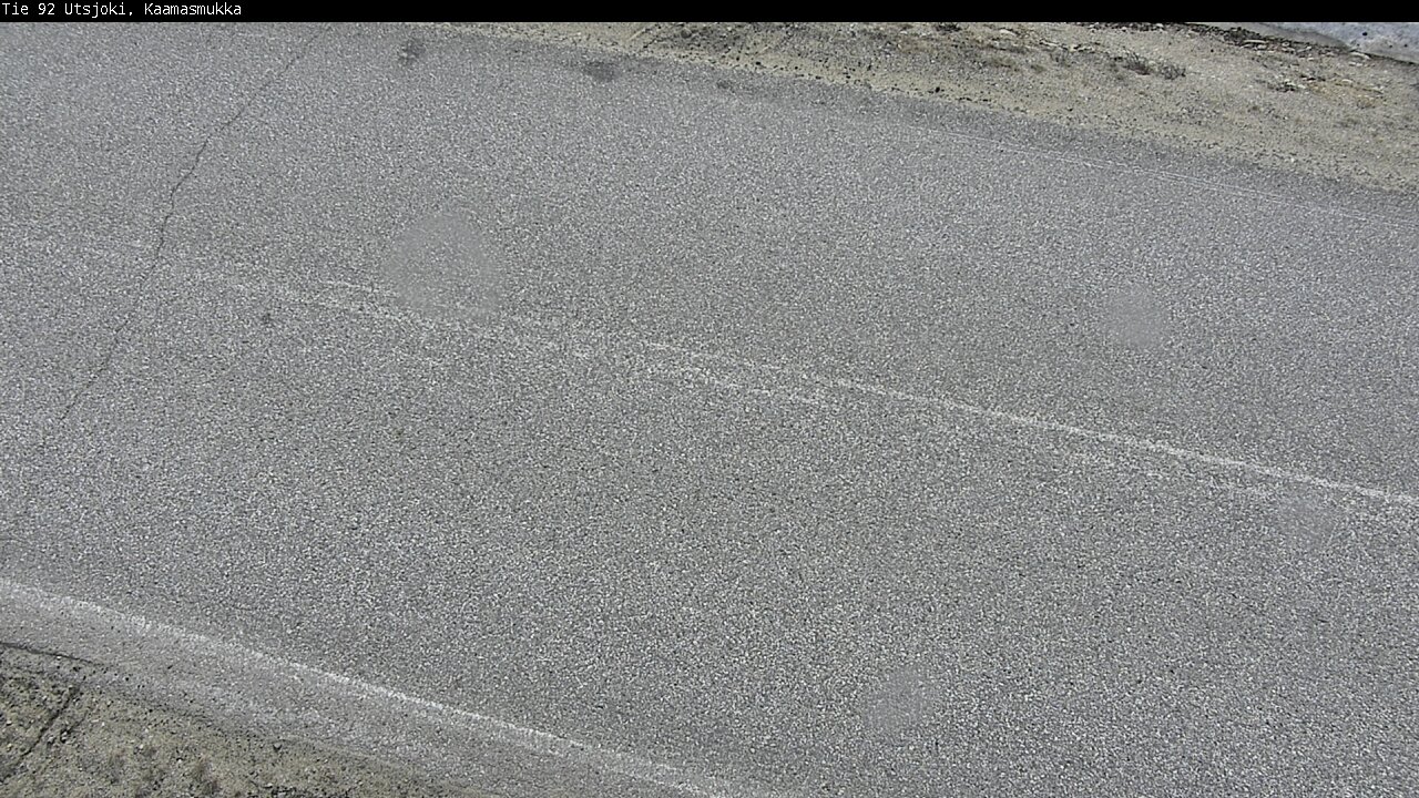Weather Camera Image Väg 92 Utsjoki, Kaamasmukka, Utsjoki, Lappi
