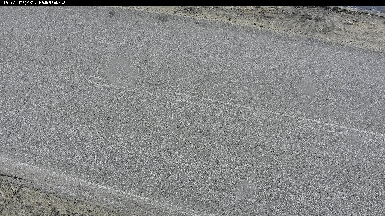Weather Camera Image Väg 92 Utsjoki, Kaamasmukka, Utsjoki, Lappi