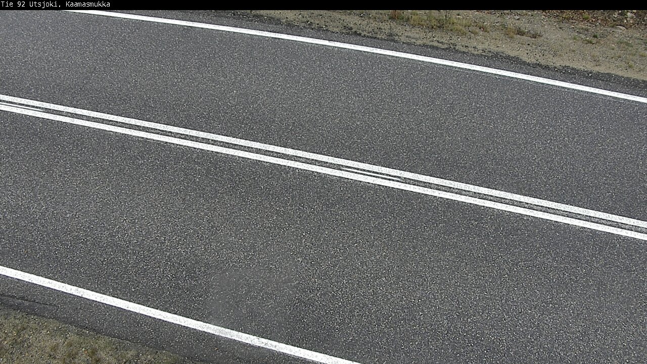 Weather Camera Image Road 92 Utsjoki, Kaamasmukka, Utsjoki, Lappi