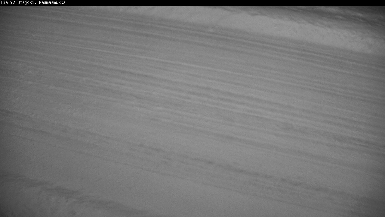 Weather Camera Image Väg 92 Utsjoki, Kaamasmukka, Utsjoki, Lappi