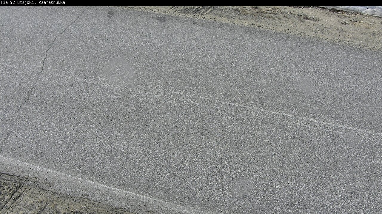 Weather Camera Image Väg 92 Utsjoki, Kaamasmukka, Utsjoki, Lappi