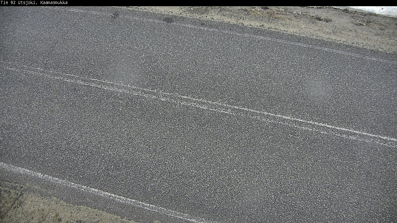 Weather Camera Image Väg 92 Utsjoki, Kaamasmukka, Utsjoki, Lappi