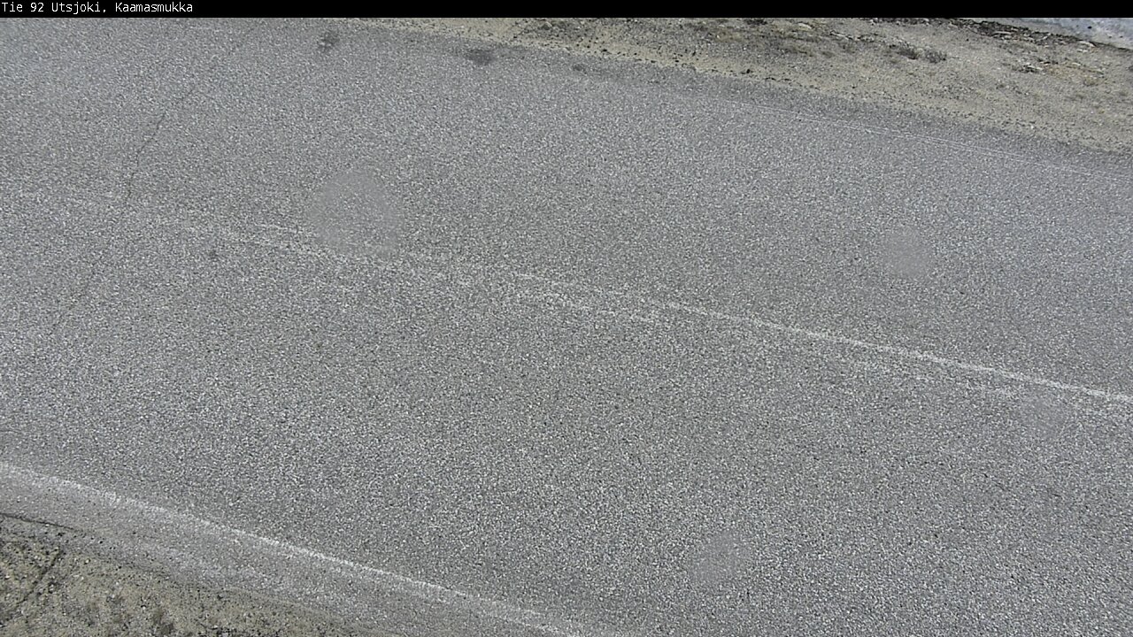 Weather Camera Image Väg 92 Utsjoki, Kaamasmukka, Utsjoki, Lappi